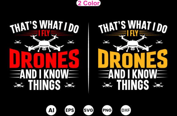 Flying Drone T-shirt Design Mug