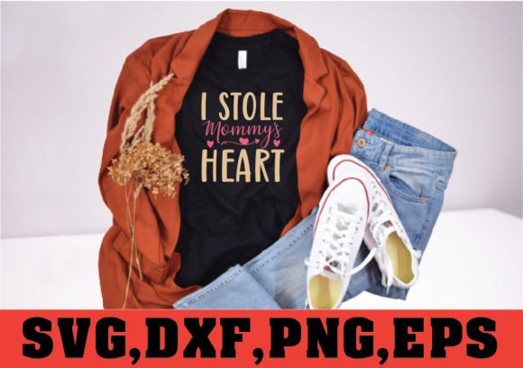 I Stole Mommy's Heart SVG Graphics