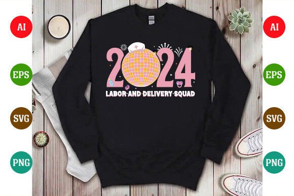Labor and Delivery Squad Shirt Graphics