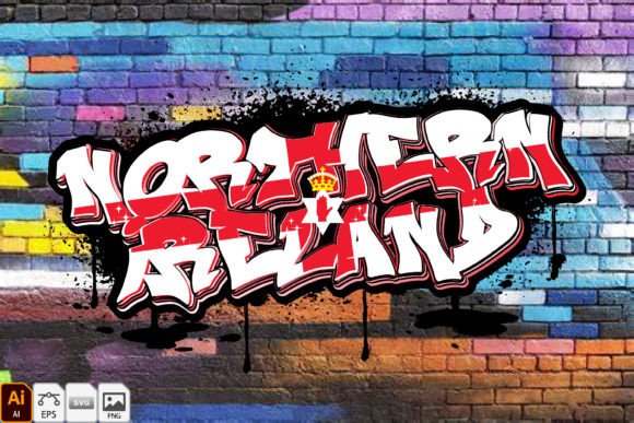NORTHERN IRELAND Graphics for T-Shirt Designs