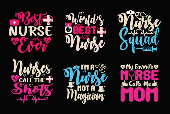 Nurse Mom Gifts Mothers Day Svg Bundle