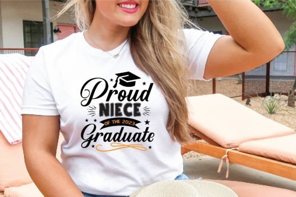 Proud Niece of the 2023 Graduate Svg Graphics