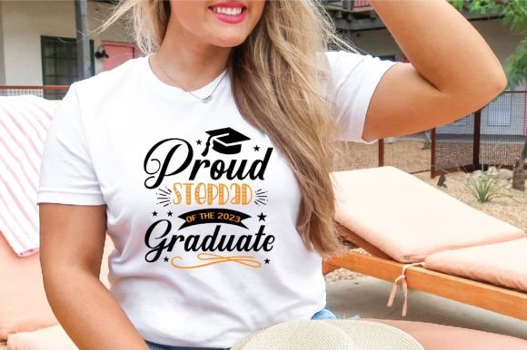 Proud Stepdad of the 2023 Graduate Svg