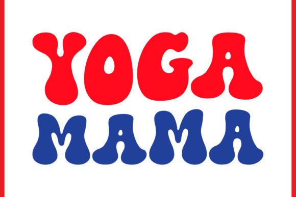 Retro Unique Yoga T-shirt Design, Yog Graphics