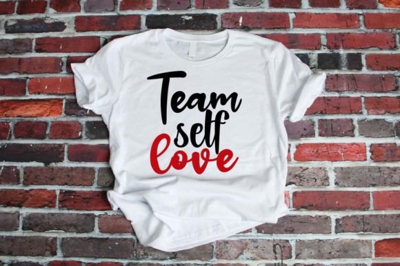 Team Self Love – SVG Design: A Creative Asset for T-Shirt Designs